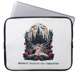 Moonlit Tales Gothic Bärbar bärbar dator Laptop Fodral