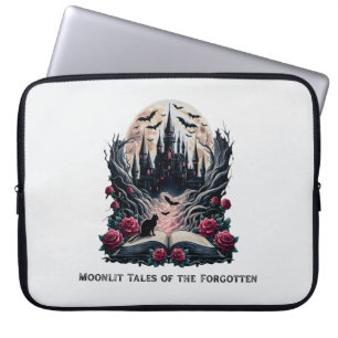 Moonlit Tales Gothic Bärbar bärbar dator Laptop Fodral