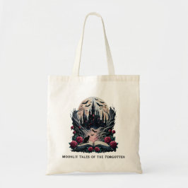 Moonlit Tales of the glömed Gothic Tote Bag Tygkasse