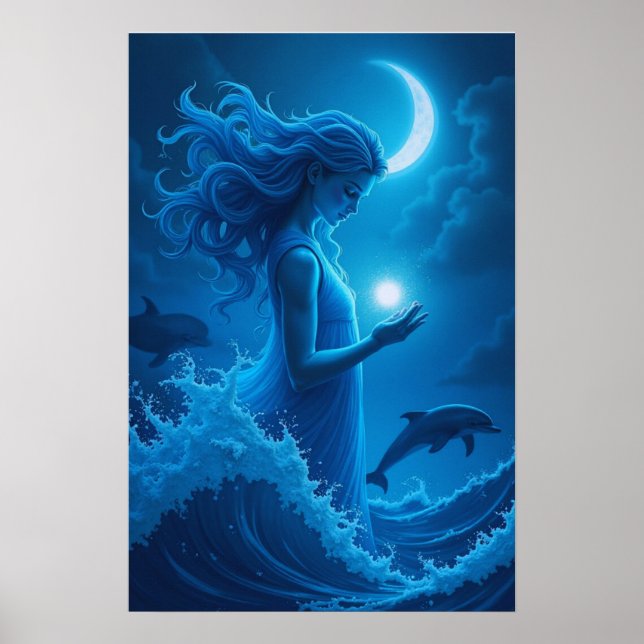 Moonlit Tidekeeper Poster (Framsidan)