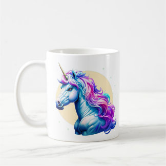 Moonlit Unicorn Elegance Kaffemugg