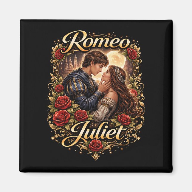 Moonlit Verona Lovers Magnet (Framsidan)