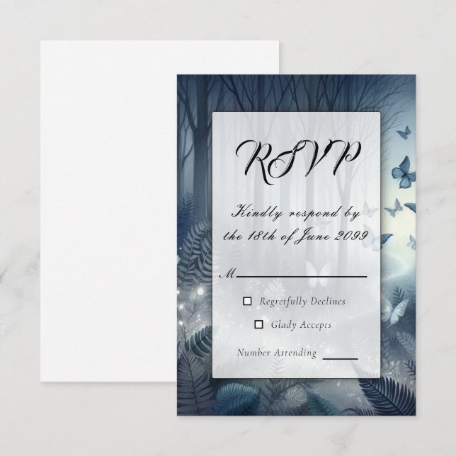 Moonlit Vingar och Midnight Magic OSA Kort (Fram/baksida)