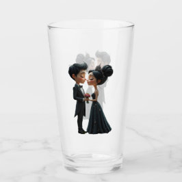 Moonlit Vows – A Cute Gothic Wedding Moment. Glaskopp