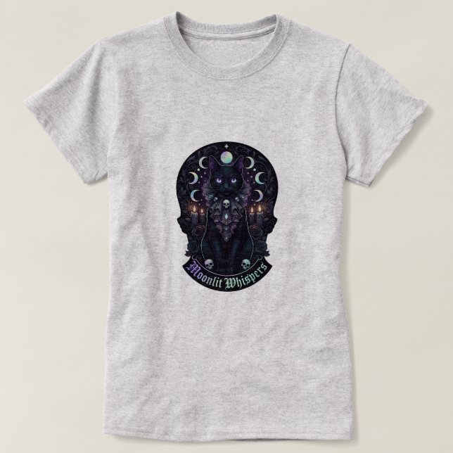 Moonlit Whisper T Shirt (Design framsida)