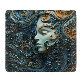 Moonlit Woman 3D Art
