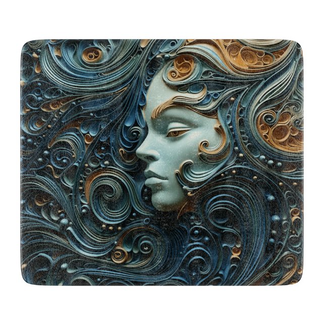 Moonlit Woman 3D Art (Framsidan)