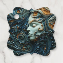 Moonlit Woman 3D Art