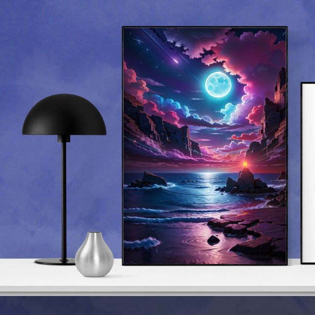 Moonlite Himlar Poster (Skapare uppladdad)