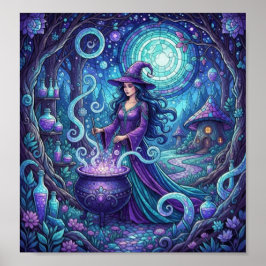MoonLitForestWitch Poster