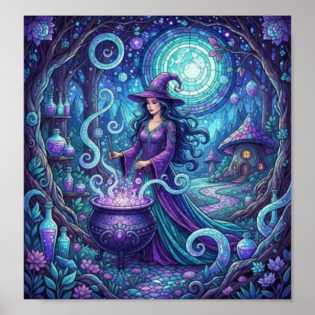 MoonLitForestWitch Poster (Framsidan)