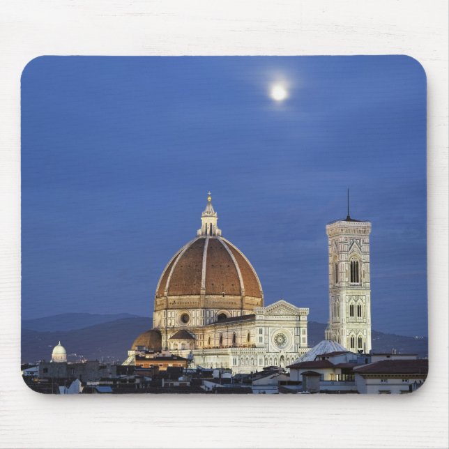 Moonrise and Florence Cathedral, Basilica di Musmatta (Framsidan)