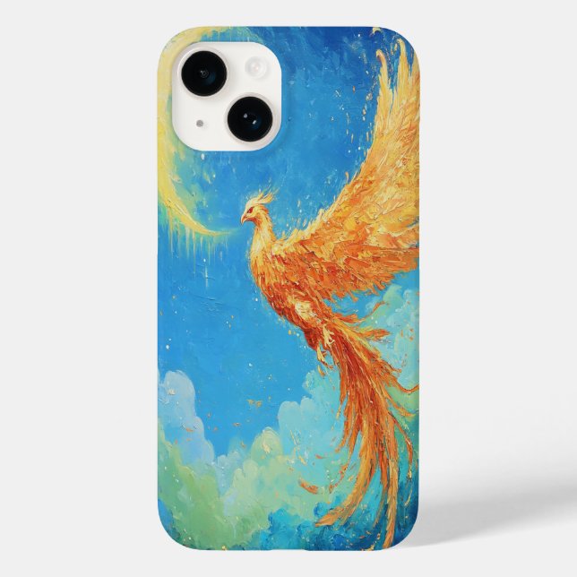🔥 Moonrise Ascension iPhone-fodral (Baksida)