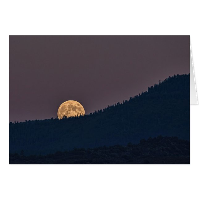 MOONRISE HÄLSNINGSKORT (Framsidan Horizontal)