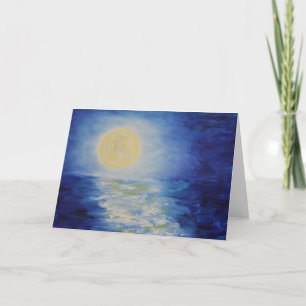 Moonrise over Sjö Michigan II (detaljer) Kort