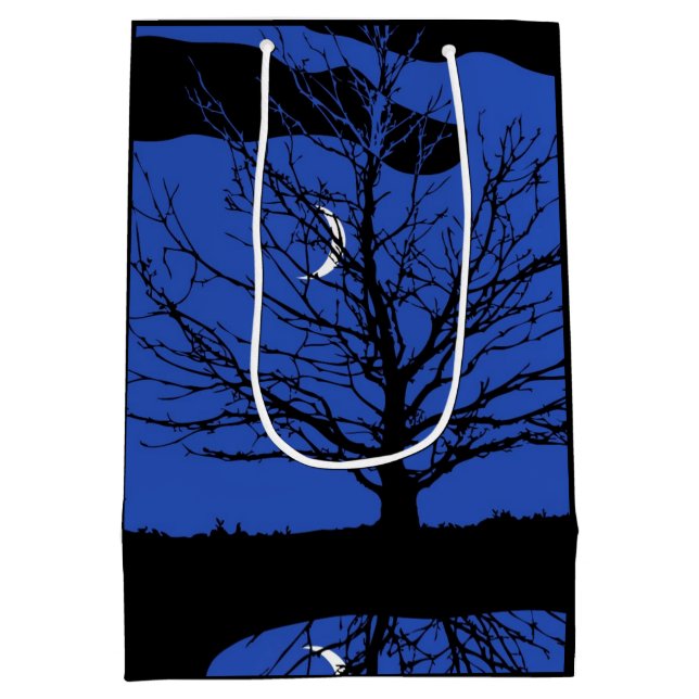 Moonscape i Cobalt Blue och Black (Baksidan)