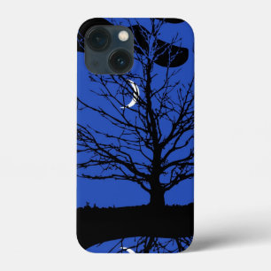 Moonscape i Cobalt Blue och Black