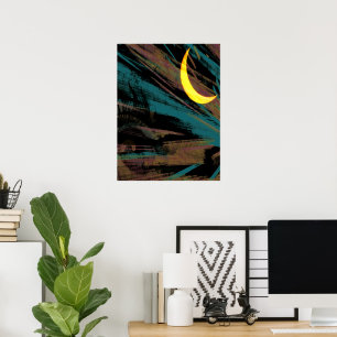 Moonscape nattens himlar poster