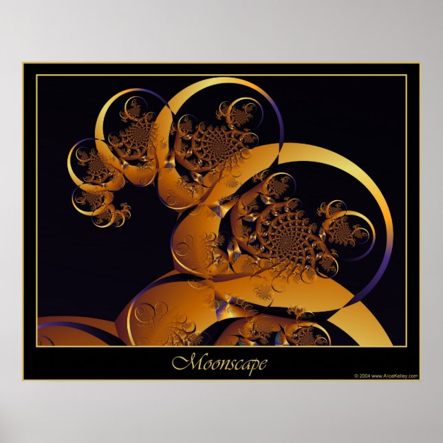 Moonscape poster (Framsidan)