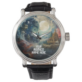 Moonscape Yin Yang Martial Arts Wrist Watch Armbandsur