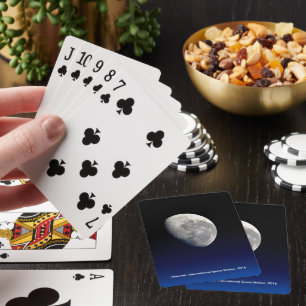 Moonset, Internationell Space Station, 2016 Casinokort
