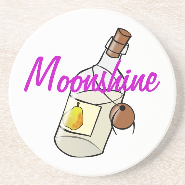 Moonshine Coaster Underlägg (Framsidan)