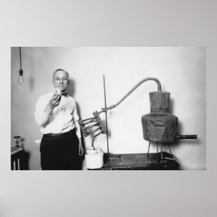 MOONSHINE FORTFARANDE C. 1925 POSTER