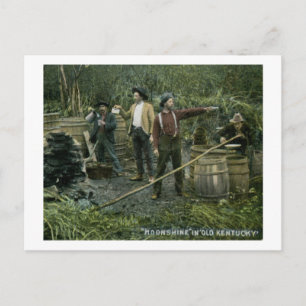 Moonshine fortfarande i gammal Kentucky 1908-Vinta Vykort
