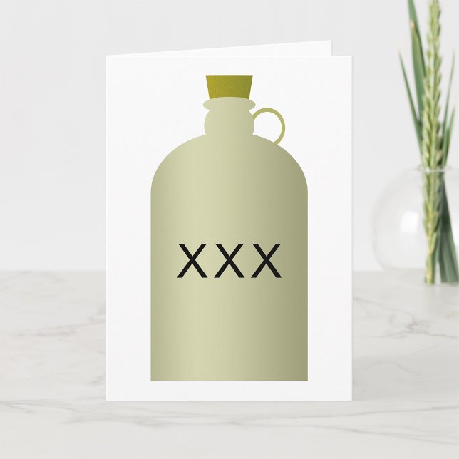 Moonshine Jug Greeting Cards Kort (Skapare uppladdad)