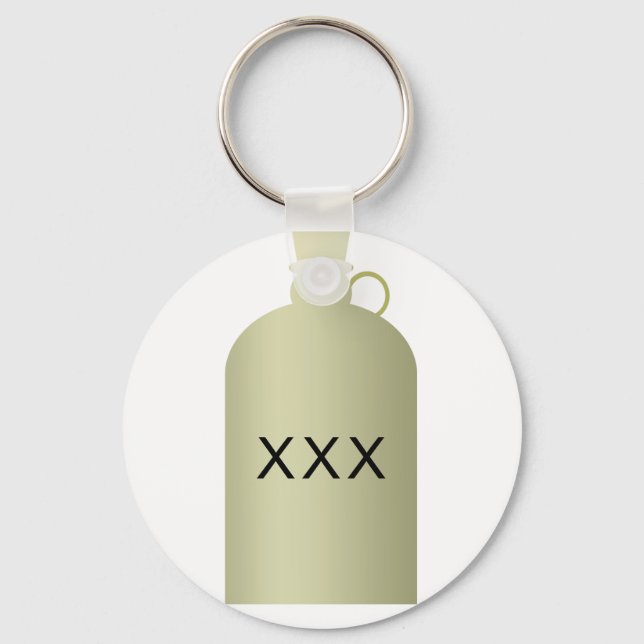 Moonshine Jug Keychain Nyckelring (Framsida)