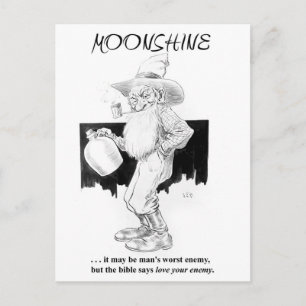 Moonshine. . . Kärlek Din fiende Vykort