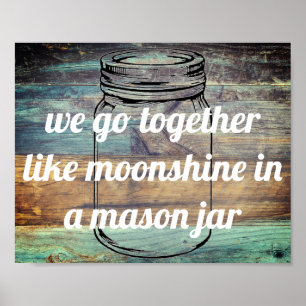 Moonshine Mason Burk Poster
