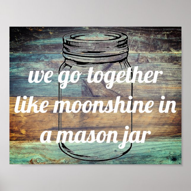Moonshine Mason Burk Poster (Framsidan)