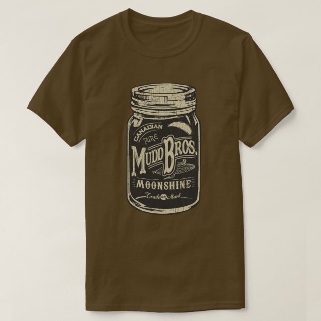 Moonshine T-shirt (Design framsida)
