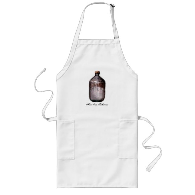 Moonshine Technician Apron Långt Förkläde (Framsidan)