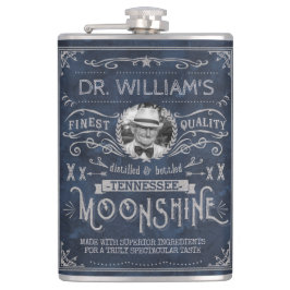 Moonshine Vintage Hillbilly Medicine Anpassningsba Fickplunta