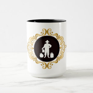 Moonshine White Silhouette Mugg
