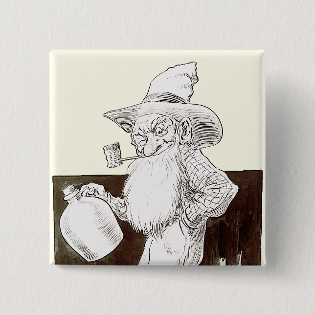 Moonshiner för J P Bernard (Sepia) Knapp (Framsida)