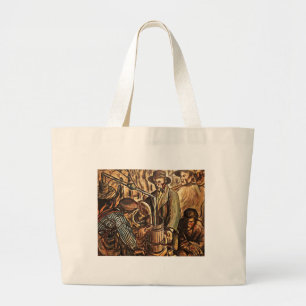 Moonshiners Skapar White Lightning Whiskey Liquor Jumbo Tygkasse