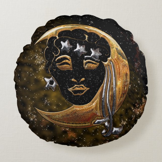 MoonShyne Rund Kudde (Framsidan)