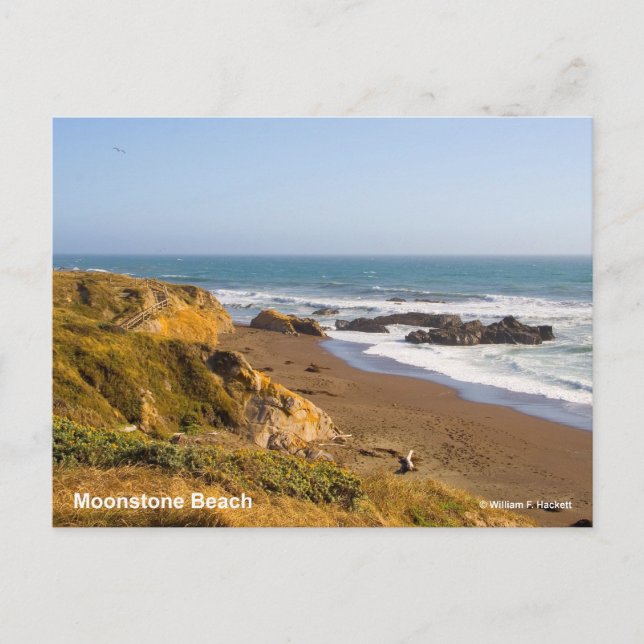 Moonstone Beach Cambria California Products Vykort (Framsida)