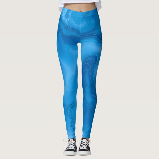 Moonstone Blue Leggings (Framsida)