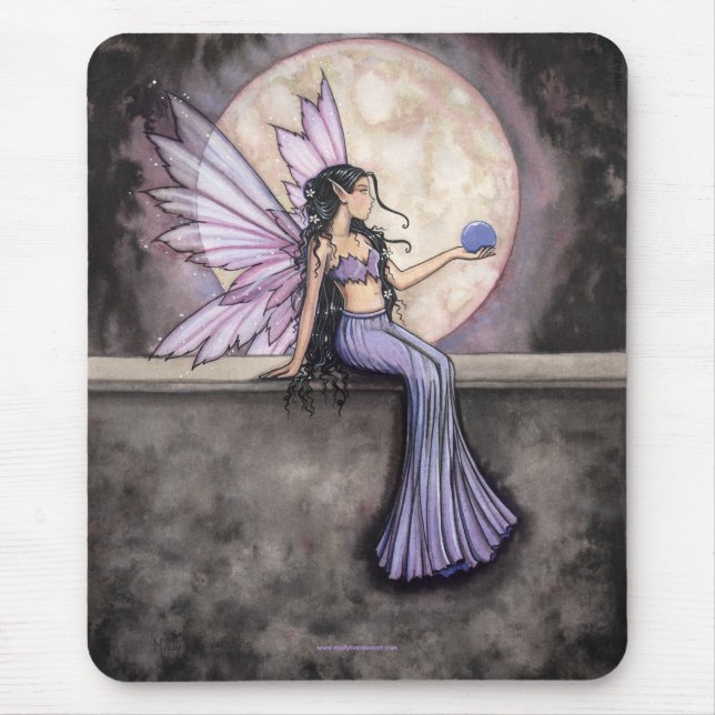 Moonstone Fairy Mousepad av Molly Harrison Musmatta (Framsidan)