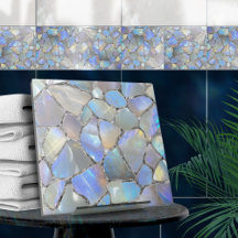 Moonstone och silver-Mosaic Cells