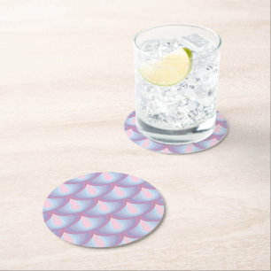Moonstone Scales Papper Underläggs Underlägg Papper Rund