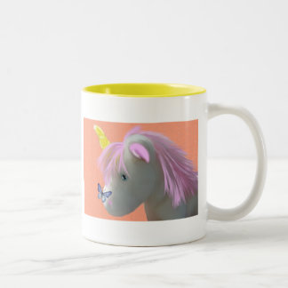 Moonstone unicornen Två-Tonad mugg