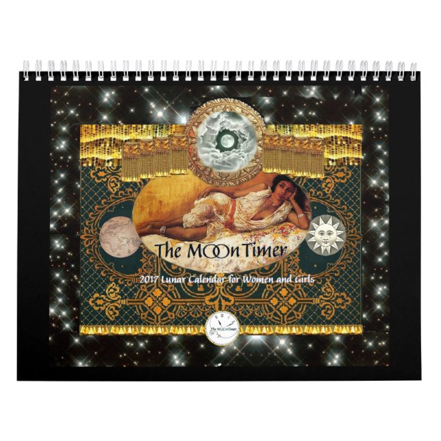 MoonTimer 2017 den Lunar kalendern Kalender (Omslag)