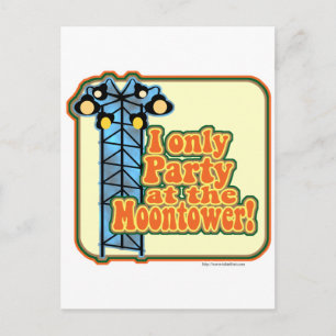 Moontower Party Vykort