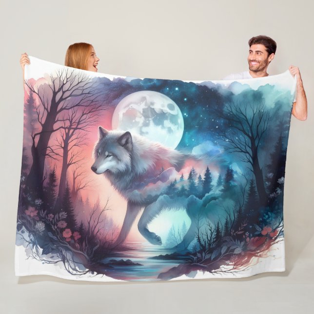 Moonveil Passage: The Forest Within Fleecefilt (På plats)