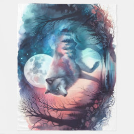 Moonveil Passage: The Forest Within Fleecefilt